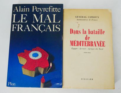 Lot :
- René MASSIGLI. 
Sur quelques maladies...