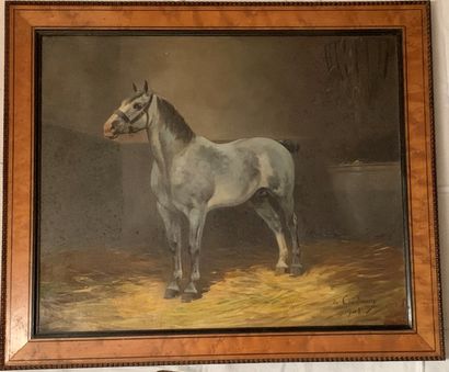 Charles de CONDAMY (c. 1855-1913)
Cheval...