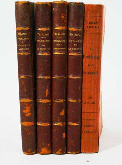 Lot :
- Th. RIBOT. 
Les maladies de la personnalité.
Félix...
