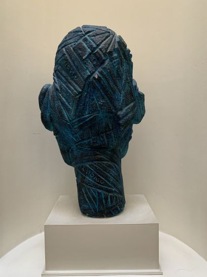 Roger CHOMEAUX (1907-1999)
Buste d'homme
Sculpture...