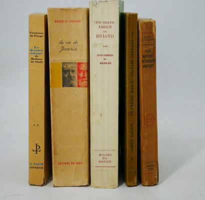 Lot :
- Albert HOUTIN. 
Un prêtre marié Charles...