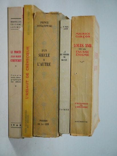 Lot :
- Prince PONIATOWSKI. 
D’un siècle...