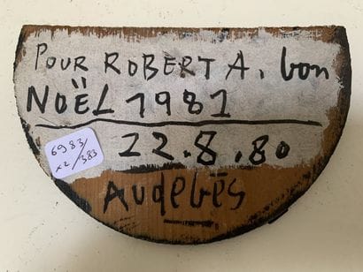 René AUDEBES (1922-1993)
Sans titre
Deux...