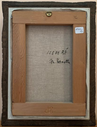 Marcel KERVELLA (1930-)
Ile de Ré
Huile sur...