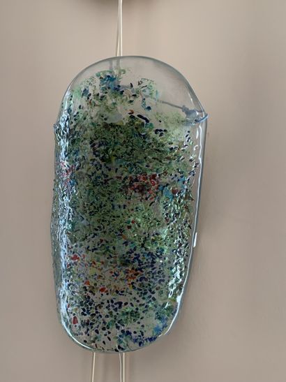 Josette RISPAL (1946-)
Bouclier en verre...