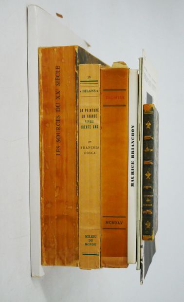Lot :
- François FOSCA. 
La peinture en France...