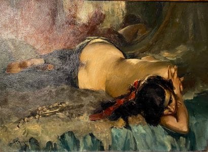 Richard DURANDO TOGO (1910- ?) 
Jeune gitane...