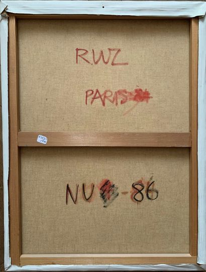 Ecole contemporaine
Nu
Huile sur toile signé...
