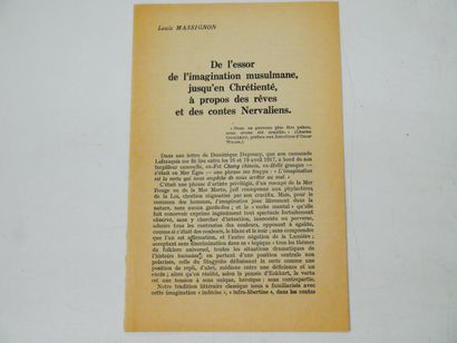 Louis MASSIGNON :
- La Ciudad de los Muertos...