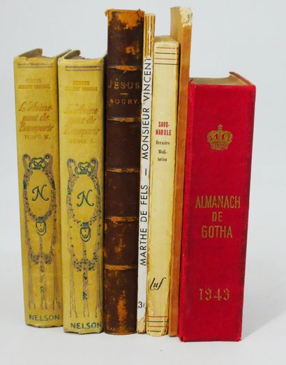 Lot :
- SAVONAROLE. 
Dernière méditation.
Traduite...