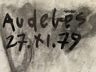 René AUDEBES (1922-1993)
Le chien
Huile sur...