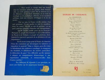 Lot :
- René MASSIGLI. 
Sur quelques maladies...
