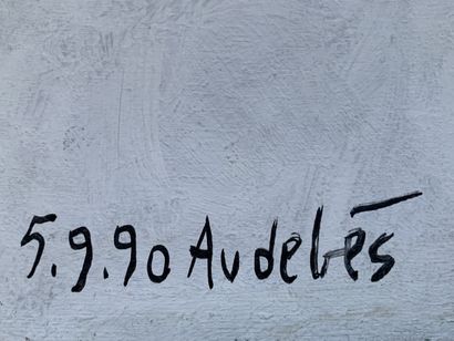 René AUDEBES (1922-1993)
Sans titre
Huile...