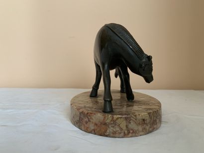 Ecole indochinoise
Cheval
Sculpture en bronze...