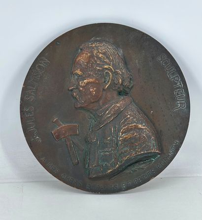 Jean Jules SALMSON (1823-1902)
Autoportrait...