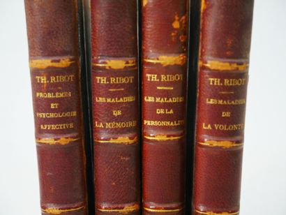 Lot :
- Th. RIBOT. 
Les maladies de la personnalité.
Félix...