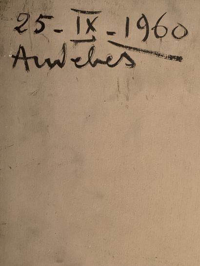 René AUDEBES (1922-1993)
Le sommeil
Huile...