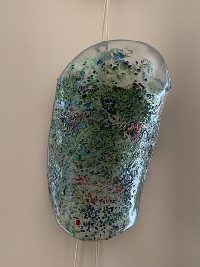 Josette RISPAL (1946-)
Bouclier en verre...