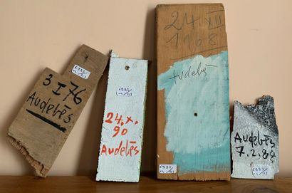 René AUDEBES (1922-1993)
Sans titre
Quatre...