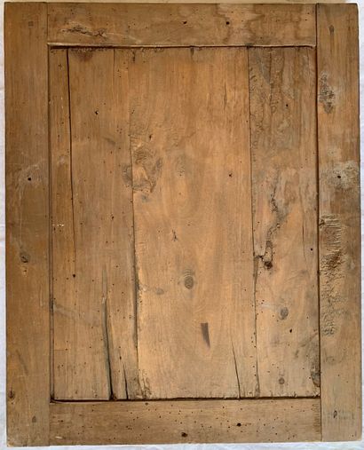 Glace rectangulaire en bois doré
56,5 x 45,5...