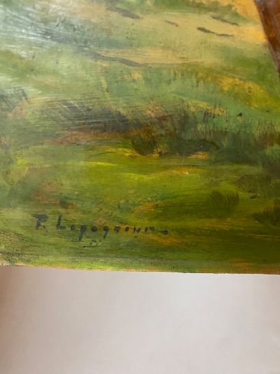 Paul LEGAGNEUR (XIXe-XXe siècle)
Paysage...