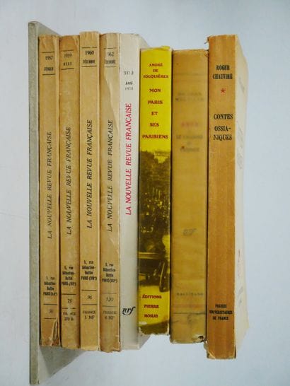 Lot :
- Roger CHAUVIRE. 
Contes ossianiques.
PUF,...