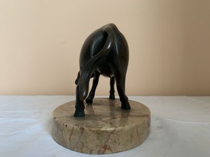 Ecole indochinoise
Cheval
Sculpture en bronze...