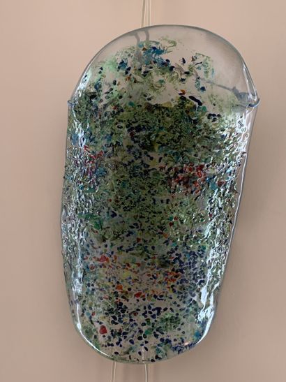 Josette RISPAL (1946-)
Bouclier en verre...