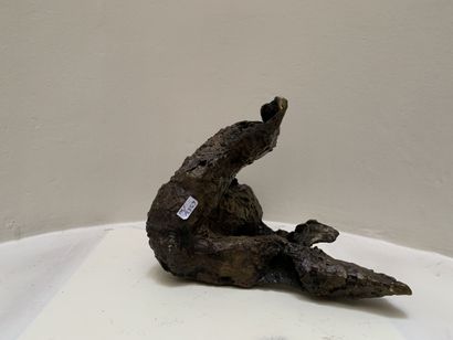 Pierre MANOLI (1927-2001)
Personnage assis
Sculpture...
