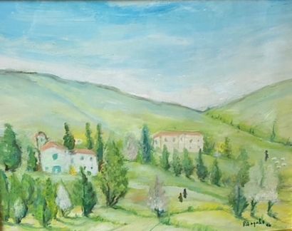 Lot :
- Victor HENRY (1855-1942) 
Des saules...