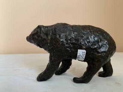 Pierre MANOLI (1927-2001)
L'ours
Sculpture...