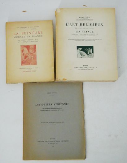 Lot :
- Paul DESCHAMPS Marc THIBOUT. 
La...