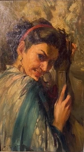 Richard DURANDO TOGO (1910- ?) 
Jeune femme...