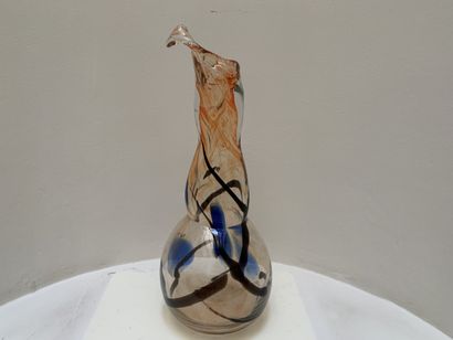 Ecole contemporaine
Bouteille en verre transparent...