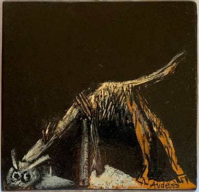 René AUDEBES (1922-1993)
Le chien
Huile sur...