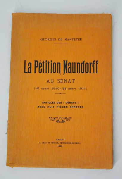 Lot :
- Robert DREYFUS. 
La République de...