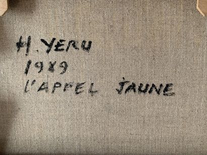 Henri YERU (1938-)
L'appel jaune
Huile sur...