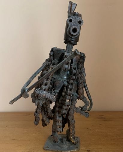 Ecole contemporaine
Personnage
Sculpture...