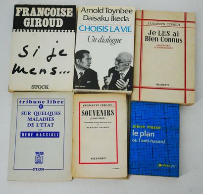 Lot :
- René MASSIGLI. 
Sur quelques maladies...