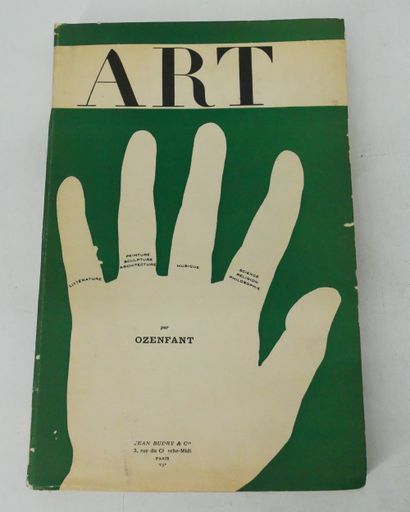 OZENFANT. 
Art. Bilan des arts modernes en...