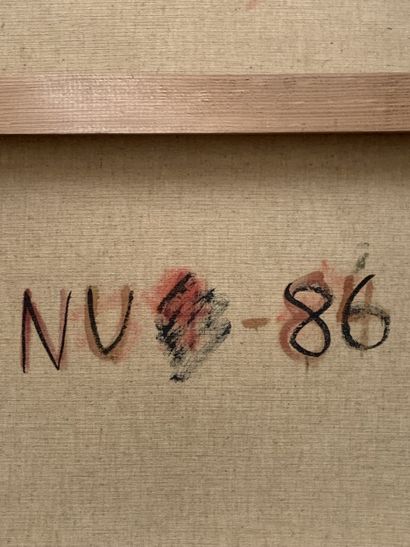 Ecole contemporaine
Nu
Huile sur toile signé...