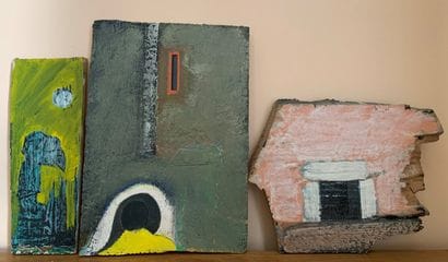 René AUDEBES (1922-1993) 
Sans titre
Trois...