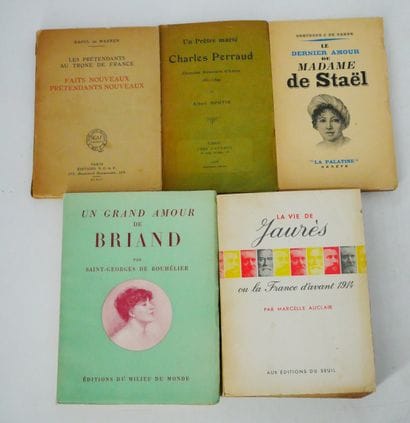 Lot :
- Albert HOUTIN. 
Un prêtre marié Charles...