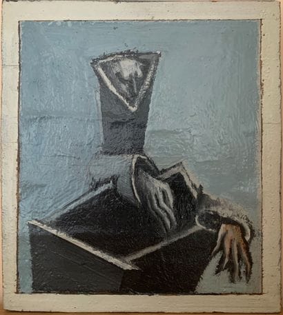 René AUDEBES (1922-1993)
Le moine
Huile sur...