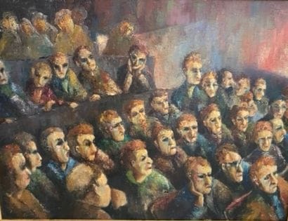 Ecole du XXe siècle :
Les spectateurs
Huile...