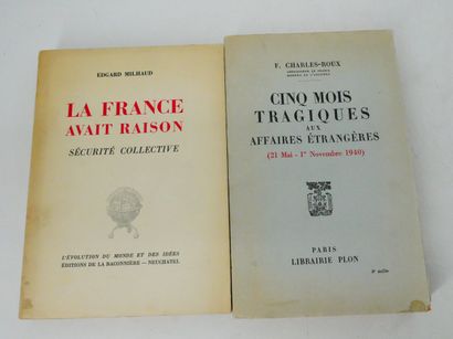 Lot :
- Edgard MILHAUD. 
La France avait...