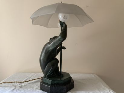 Max LE VERRIER (1891 - 1973).
Pluie ou Singe...