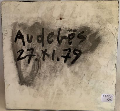 René AUDEBES (1922-1993)
Le chien
Huile sur...