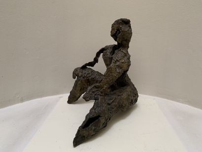 Pierre MANOLI (1927-2001)
Personnage assis
Sculpture...