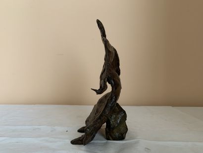 Josette RISPAL (1946-)
Personnage assis
Sculpture...
